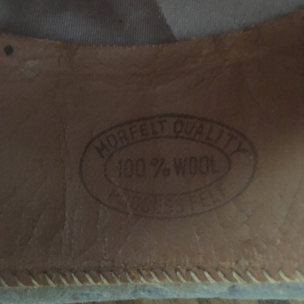 Vintage Morfelt 100% Wool Gray Bowler Derby Hat - Picture 4 of 8